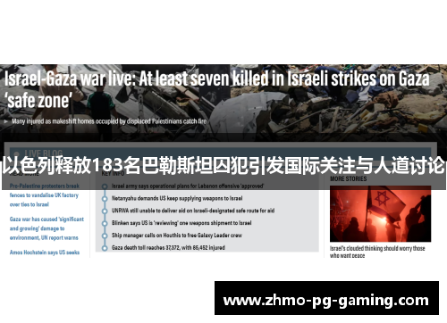 以色列释放183名巴勒斯坦囚犯引发国际关注与人道讨论