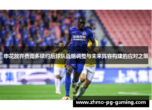 申花放弃费南多续约后球队战略调整与未来阵容构建的应对之策