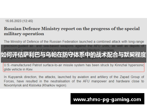 如何评估萨利巴与乌帕在防守体系中的战术配合与默契程度